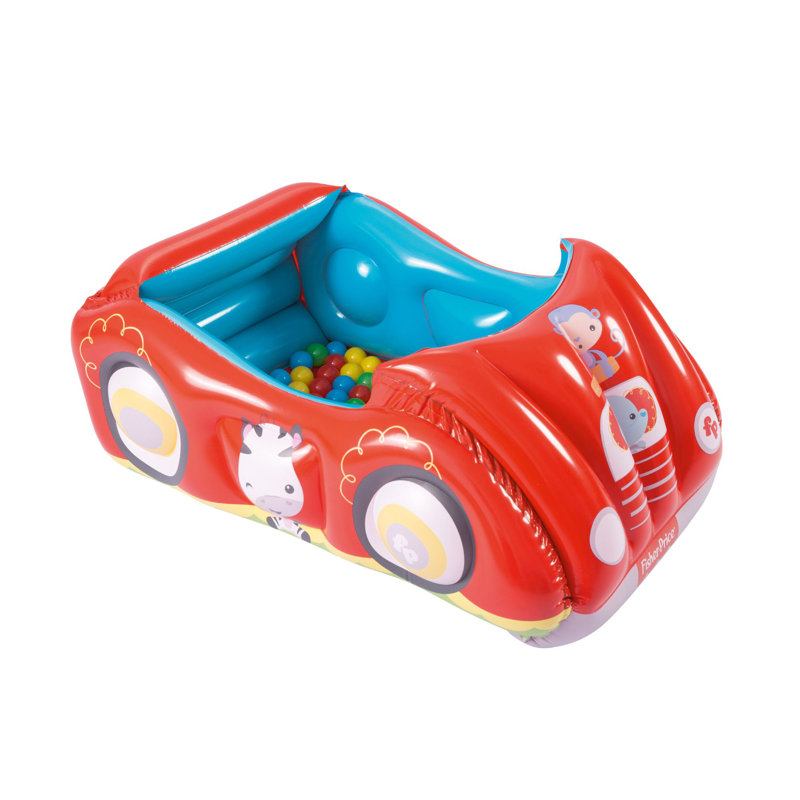 fisher price race car ball pit